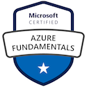 Microsoft Certified Azure Fundamentals badge